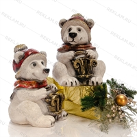 фигура мишка с фонариком