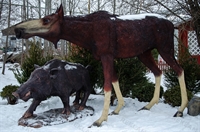 Объемная фигура лосиха