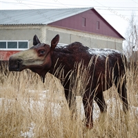 Объемная фигура лосиха