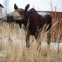 Объемная фигура лосиха