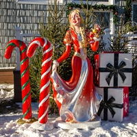 Ростовая фигура Снегурочка - фото 26860