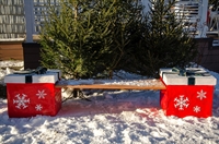 Скамейка Новогодние подарки