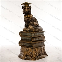 Скульптура Кот ученый