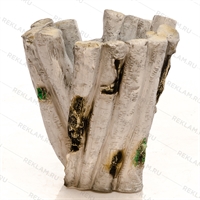 кашпо березовый спил