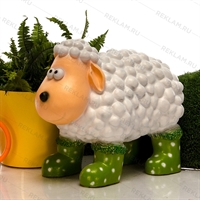 Объемная фигура Овечка в сапогах