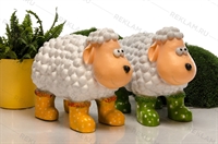 сказочные фигуры овечки в сапогах