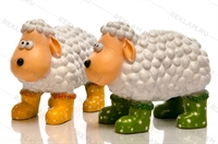 сказочные фигуры овечки в сапогах