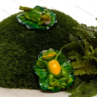 фигура для сада Лягушонок на кувшинке