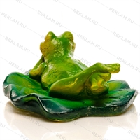 Садовая фигура Лягушка на кувшинке