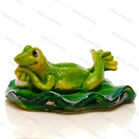 объемная фигура Лягушка на кувшинке