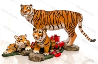 фигуры семейство тигров