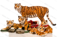 новогодние фигуры тигров