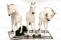 ростовые фигуры тройка лошадей