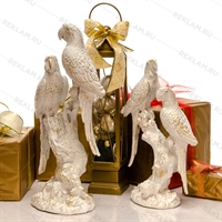 фигуры попугаев для декора интерьера