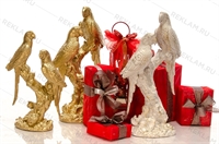 интерьерные фигуры попугаи