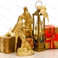 оформление витрин фигура попугай