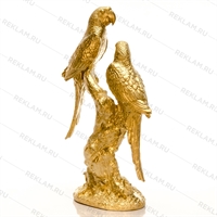 фигура попугаи для интерьерного декора