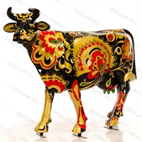 объемная фигура корова