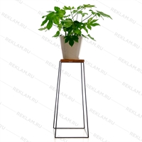 подставка для цветов в стиле лофт