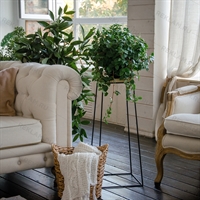 подставка для цветов в стиле лофт