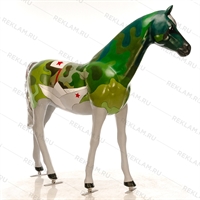 объемная фигура лошадь