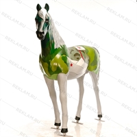 ростовая фигура лошадь "23 февраля"
