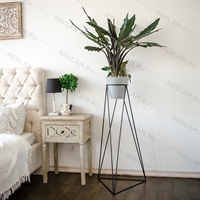 подставки для цветов в стиле лофт