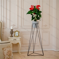 подставка для цветов в стиле лофт