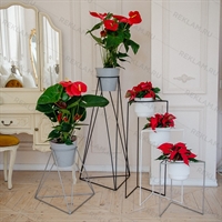 подставки для цветов в стиле лофт