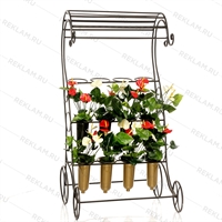 трехуровневая стойка для цветов