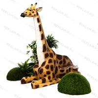 лавочка для детской площадки Жираф