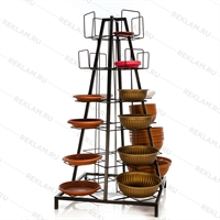 торговое оборудование для цветочных горшков