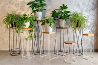 кованые цветочницы лофт