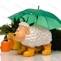Фигура овечки для магазина игрушек