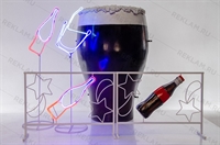 рекламный стоппер стакан кваса