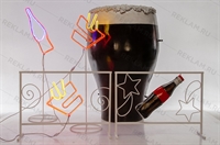 рекламный стоппер стакан с квасом