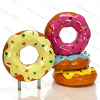 Муляж Пончика с глазурью - фото 29257