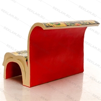 лавка книжка с покраской хохлома