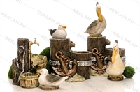 фигуры для оформления морского кафе