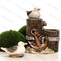 фонтан для дизайна морского кафе