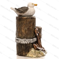 фонтан чайка для дизайна морского кафе