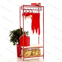 Кованая вешалка для одежды