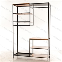 кованая стойка для магазина одежды