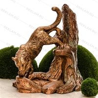 барс фигура для сада