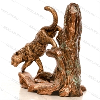 парковая скульптура барс