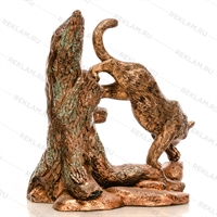 объемная скульптура барс