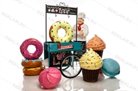 объемные фигуры для оформления кафе объемные фигуры для оформления кафе