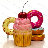 комплект фигур для оформления кондитерской