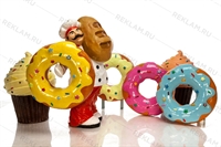 комплект объемных фигур для пекарни