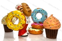 комплект объемных фигур для пекарни